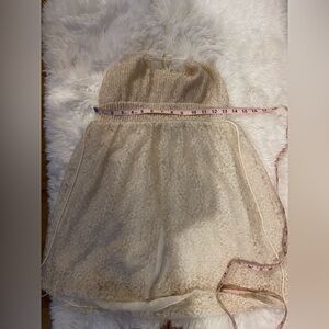 Flora Nikrooz Cream Lace Dress